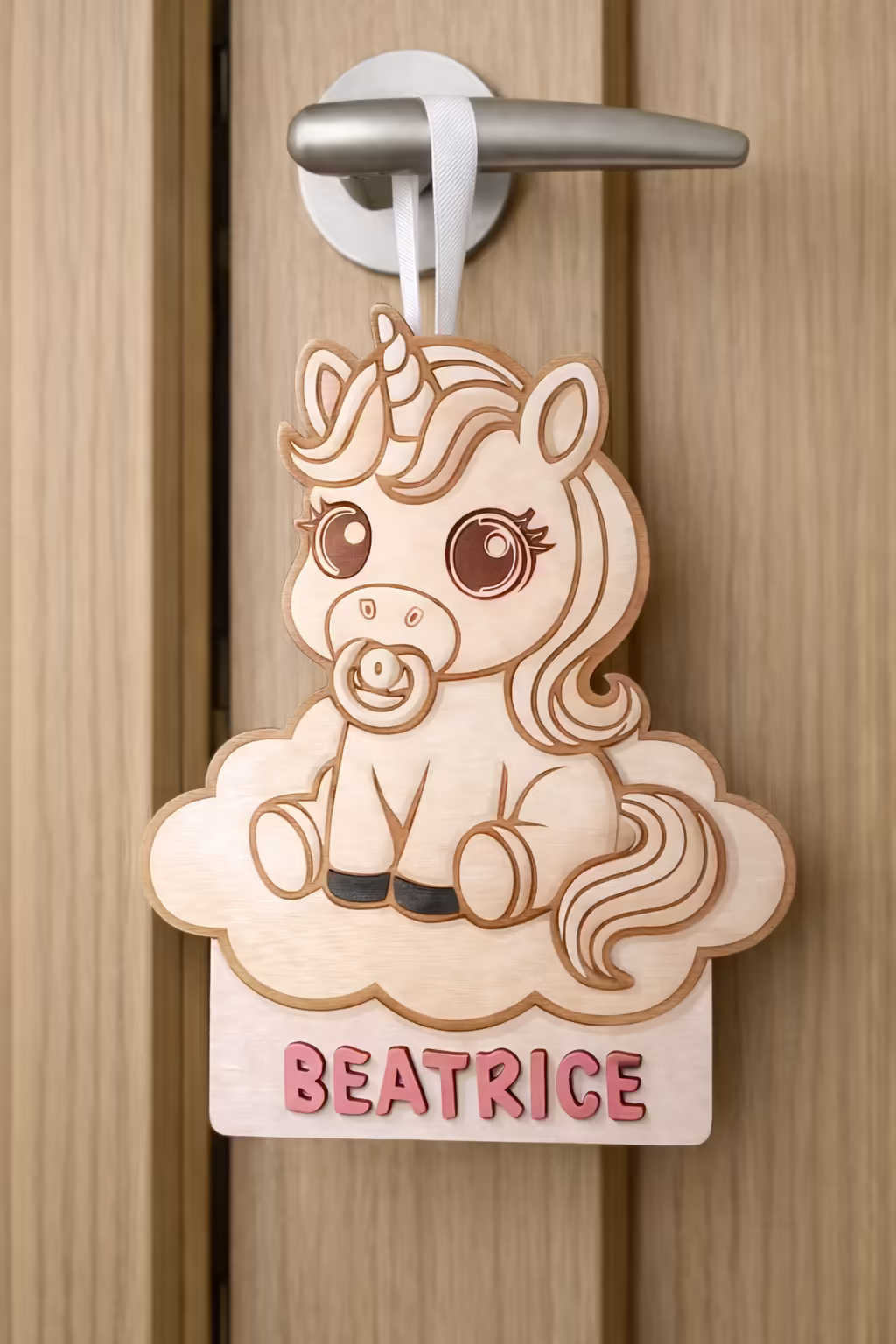 Unicorno in legno
